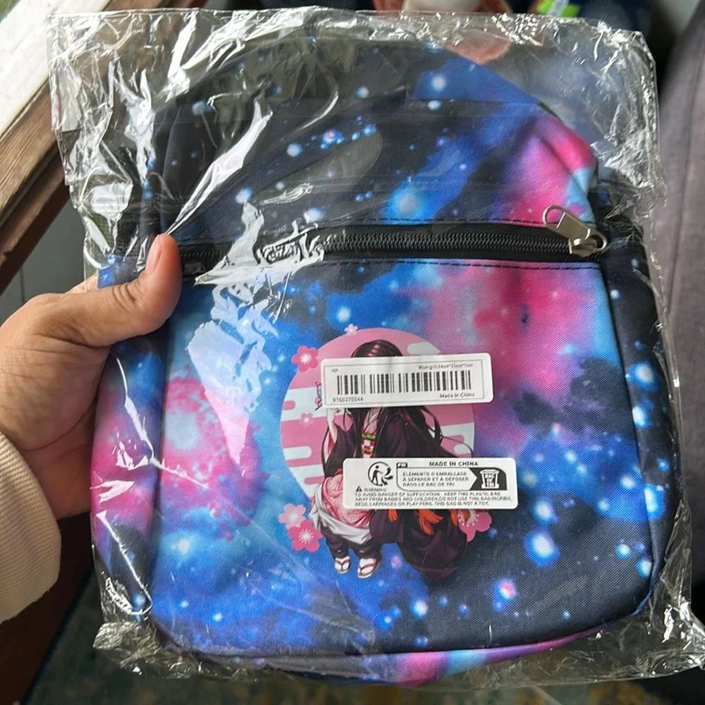 Galaxy Themed Nezuko Crossbody - Demon Slayer Anime